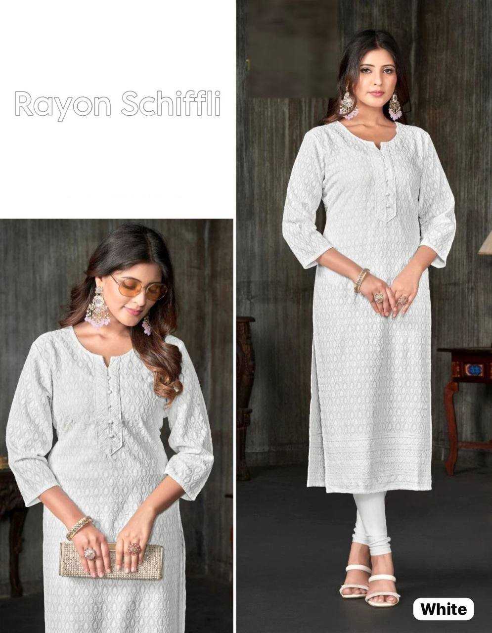 YNF HEAVY RAYON RIN125 Heena KURTI WHOLESALE RAYON WORKWEAR CASUAL KURTI MANUFACTURER