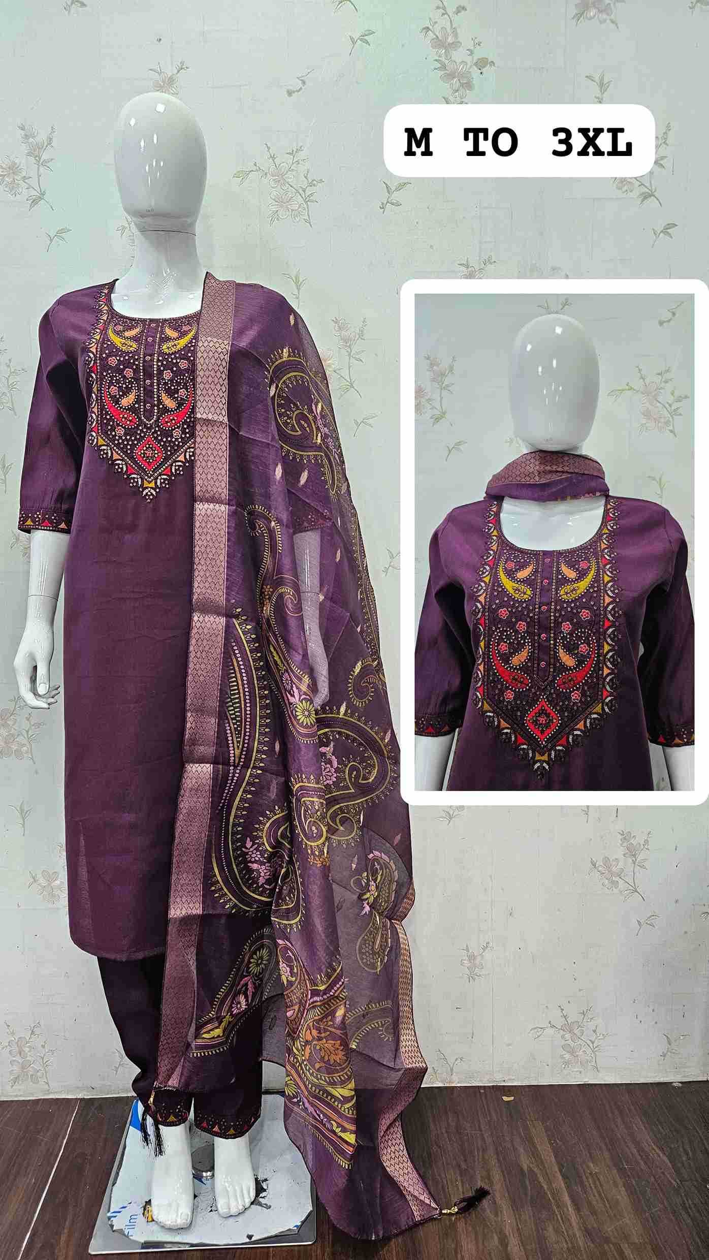 YNF HEAVY ROMAN SILK KESH258 VDA63 KURTIS WHOLESALE EMBROIDERED SILK KURTIS MANUFACTURER