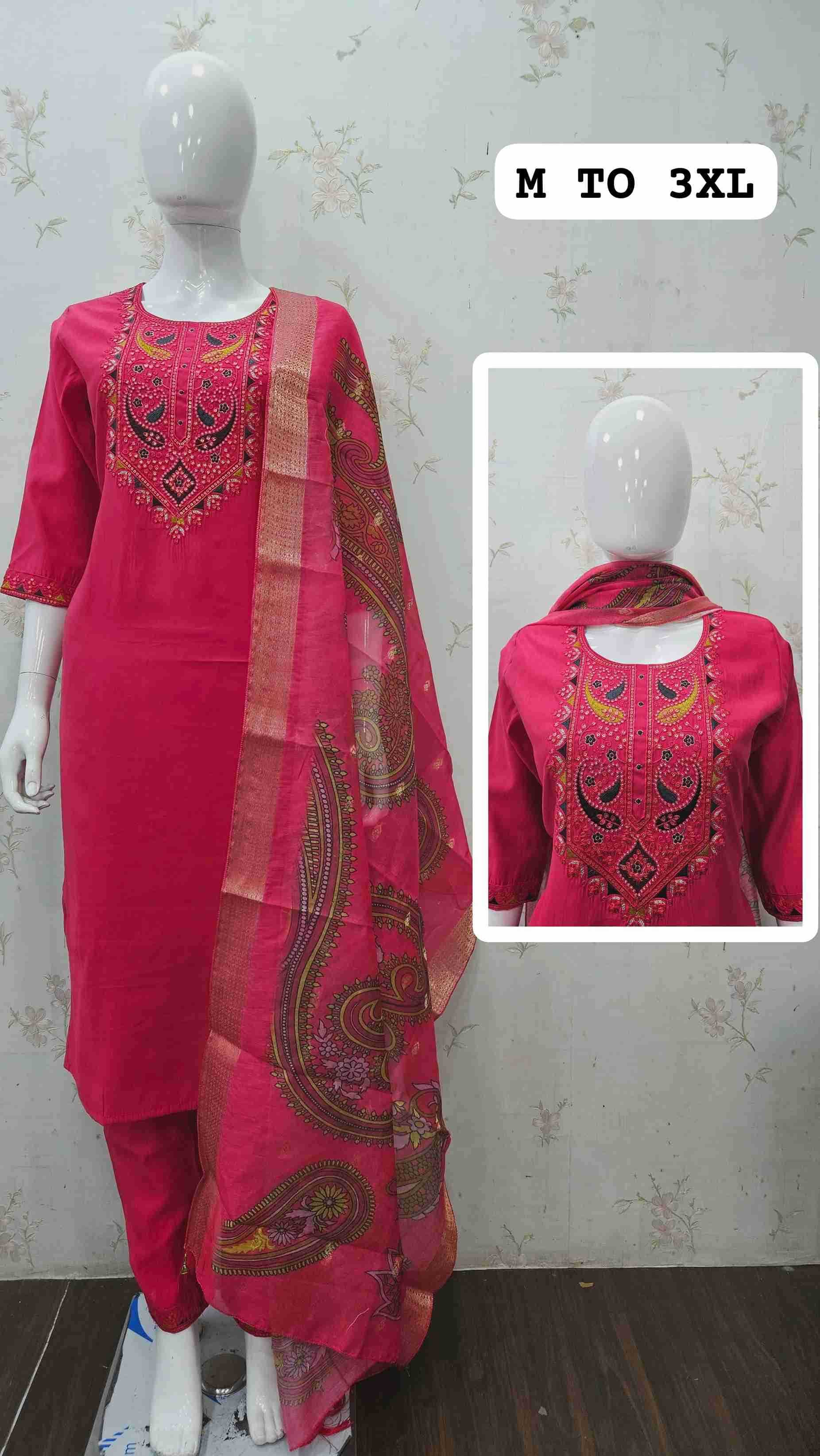 YNF HEAVY ROMAN SILK KESH258 VDA63 KURTIS WHOLESALE EMBROIDERED SILK KURTIS MANUFACTURER