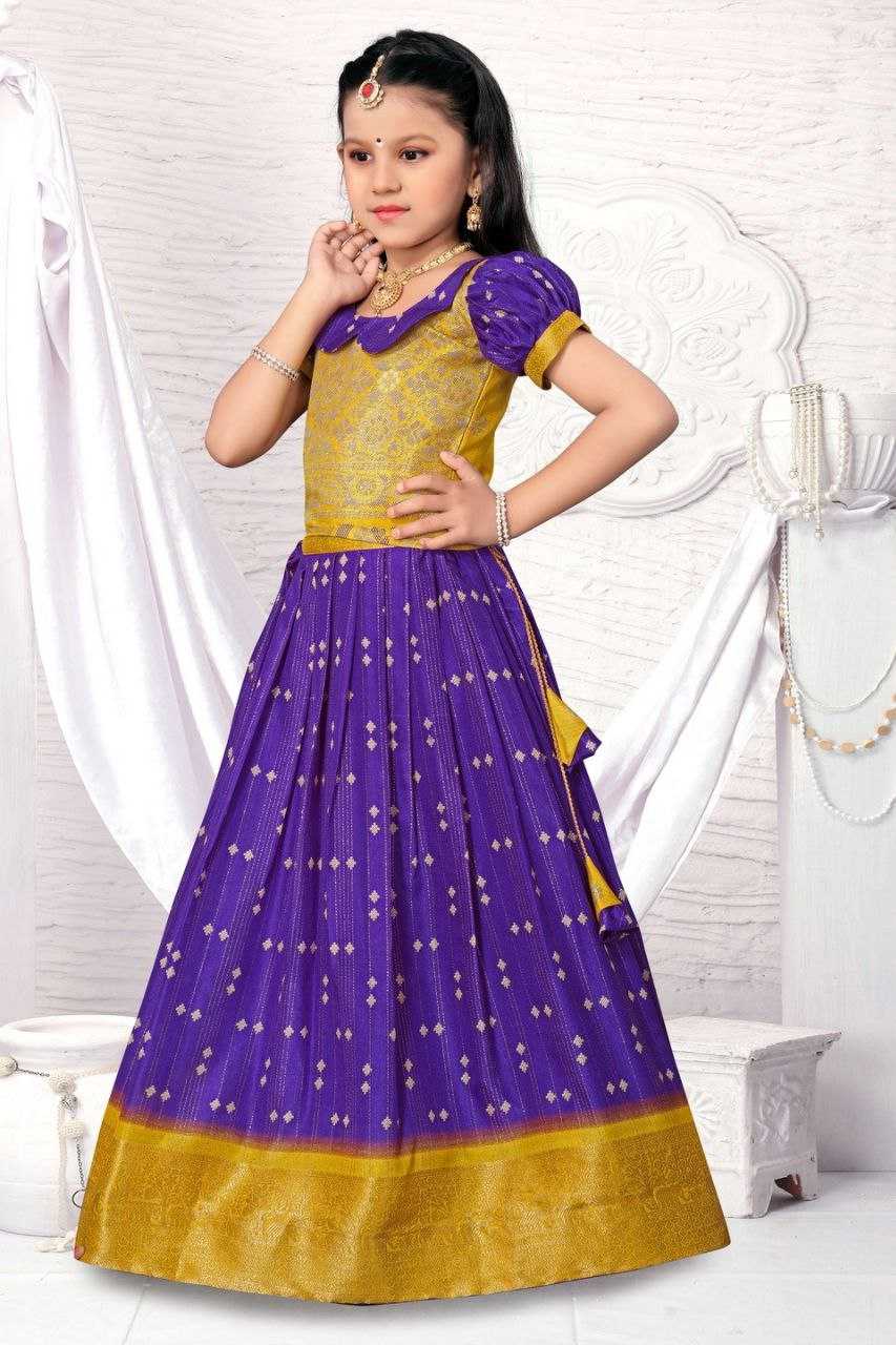 Ynf Jacquard KESH189 VET15 Kids Wear Wholesale Kids Lehenga Girls Ethnic Wear Baby Girl Lehenga Manufacturer