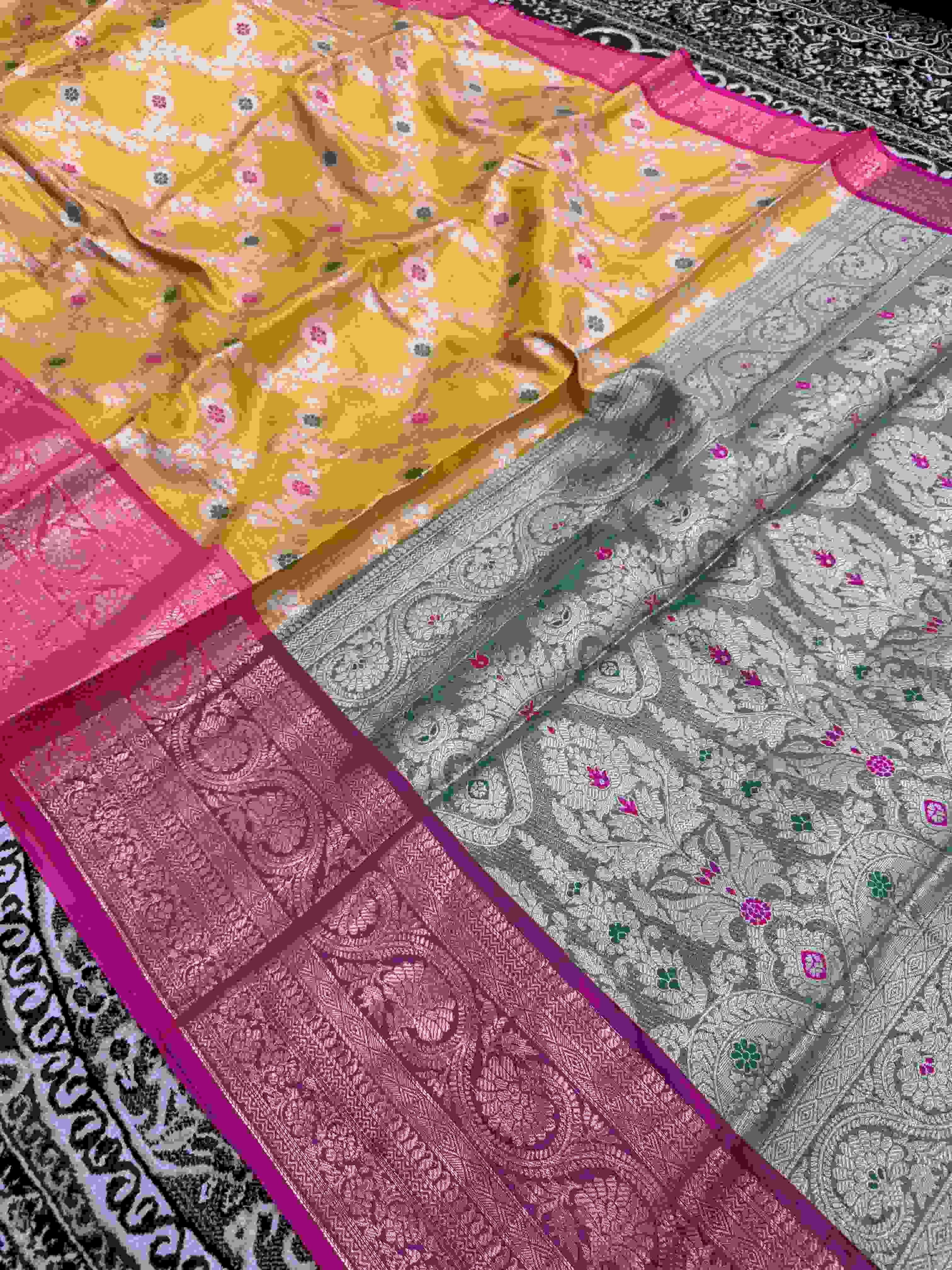 YNF KANJIVARAM SILK KESH171 RIS27 SAREES WHOLESALE KANCHIPURAM SILK ZARI SAREES MANUFACTURER