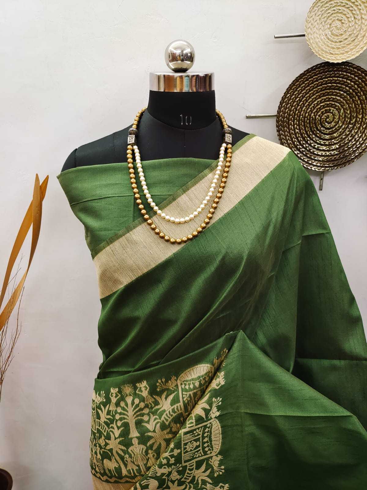 YNF LINEN KESH171 RIS18 SILK SAREE WHOLESALE TRADITIONAL LINEN JAMDANI SILK SAREE MANUFACTURER