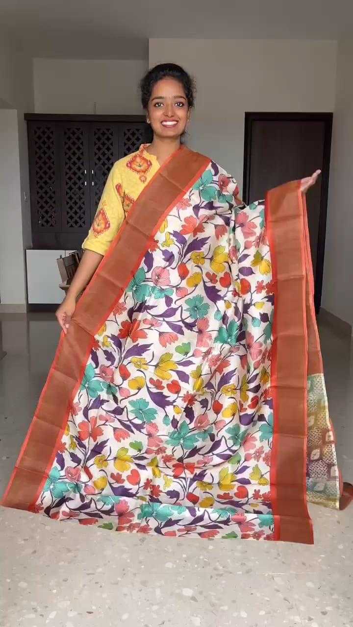 YNF LINEN KESH223 522 SAREE WHOLESALE LINEN ZARI PRINTED SAREE MANUFACTURER