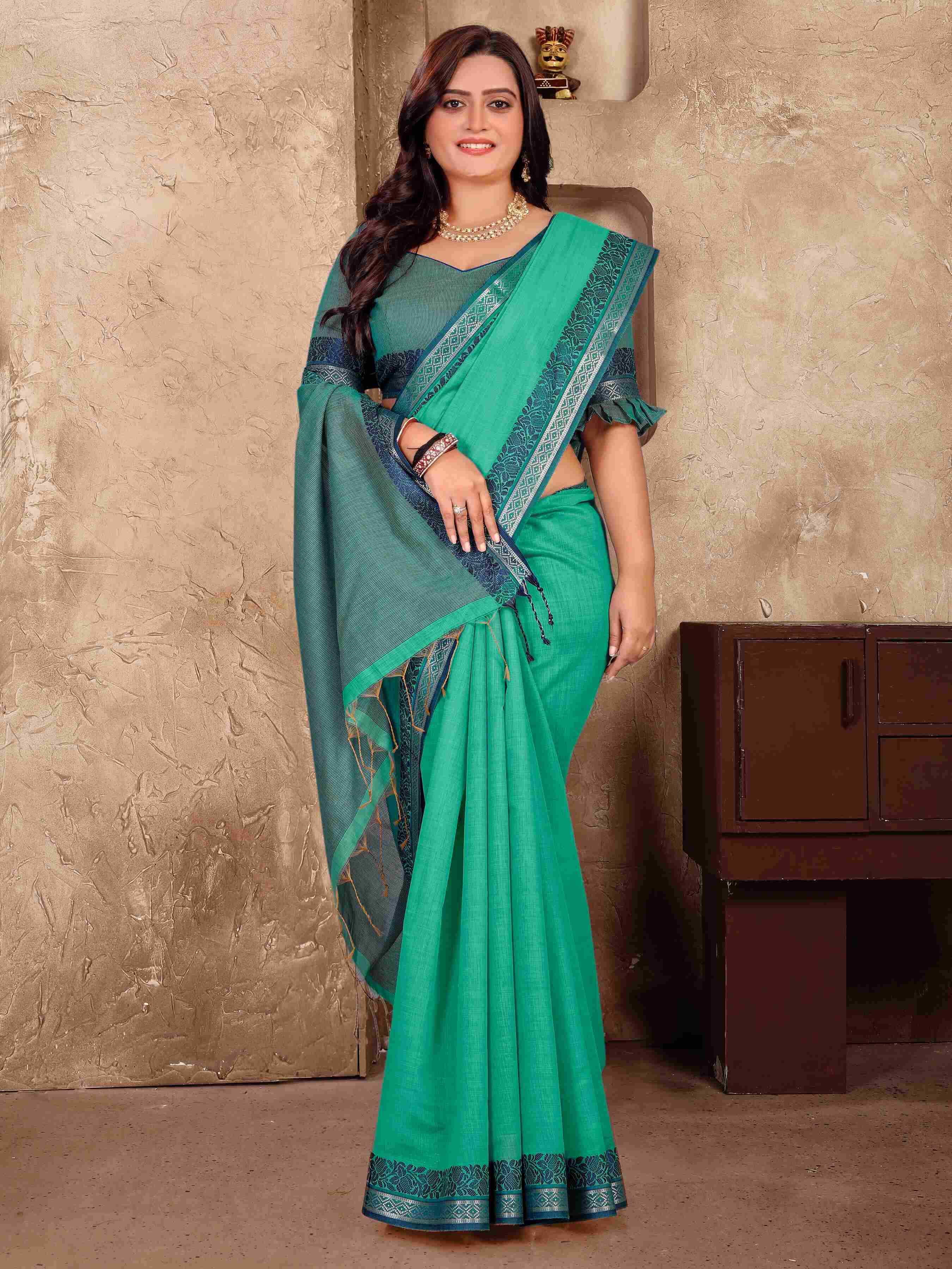 YNF LINEN RIN183 MOHINI SILK SAREE WHOLESALE KANJEEVARAM LINEN PURE ZARI SILK SAREE MANUFACTURER