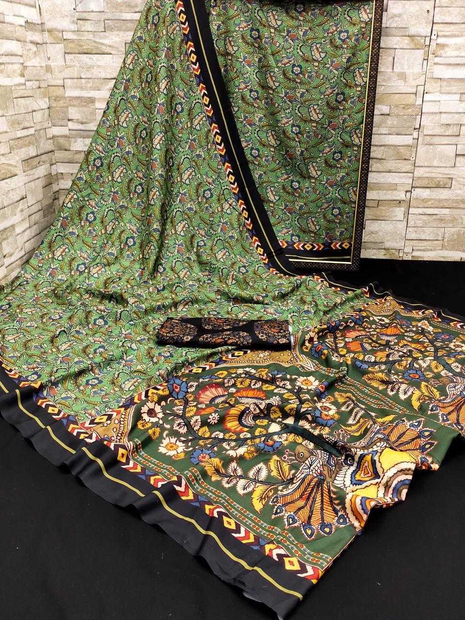 YNF MUSLIN RIN183 KALAMKARI-1 SAREE WHOLESALE KALAMKARI LIGHTWEIGHT PRINTED SAREE MANUFACTURER