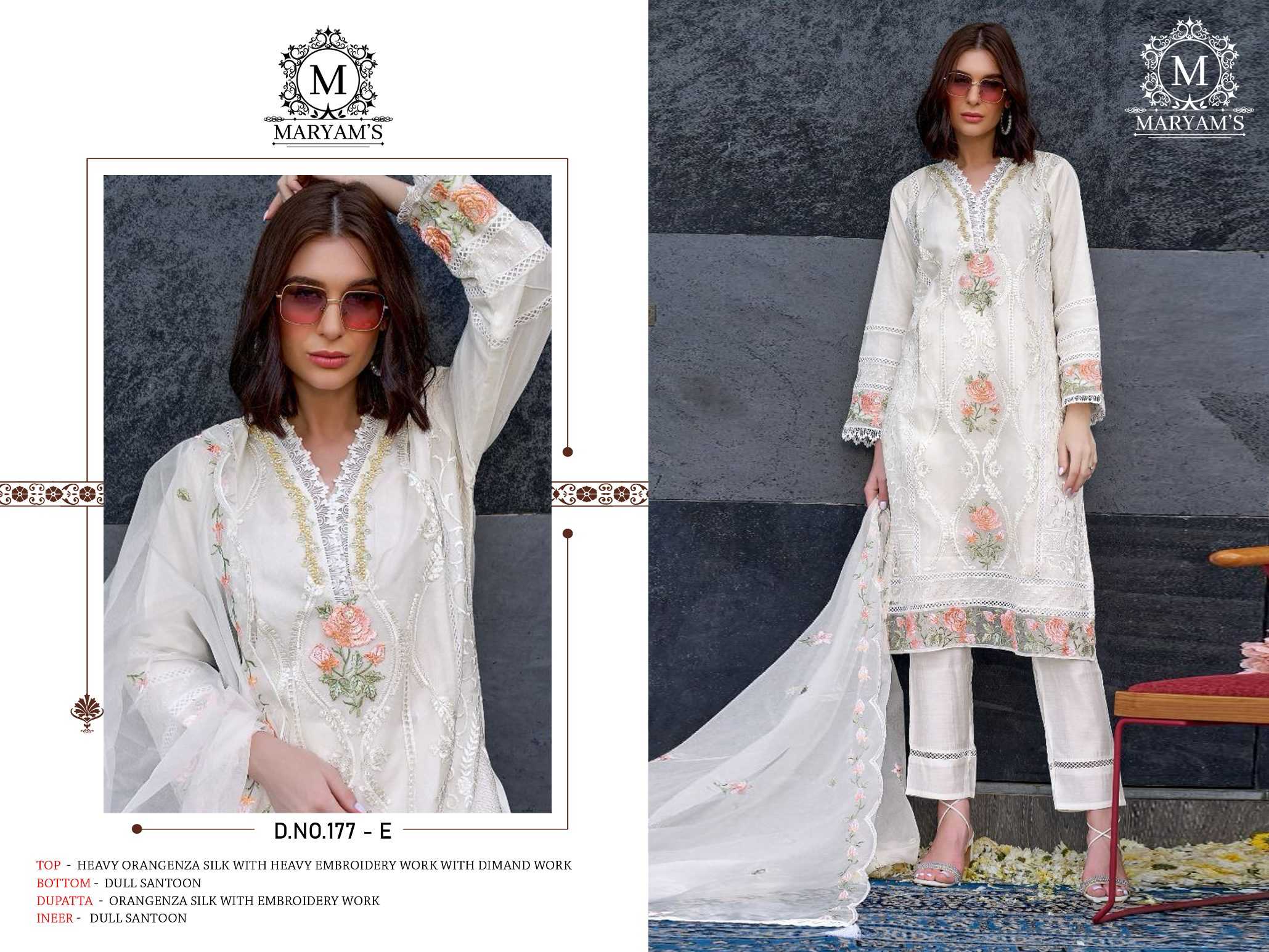 Ynf Organza RIN129 177 Suits & Dresses Wholesale Embroidery Suits Ladies Salwar Suits Party wear suits Manufacturer