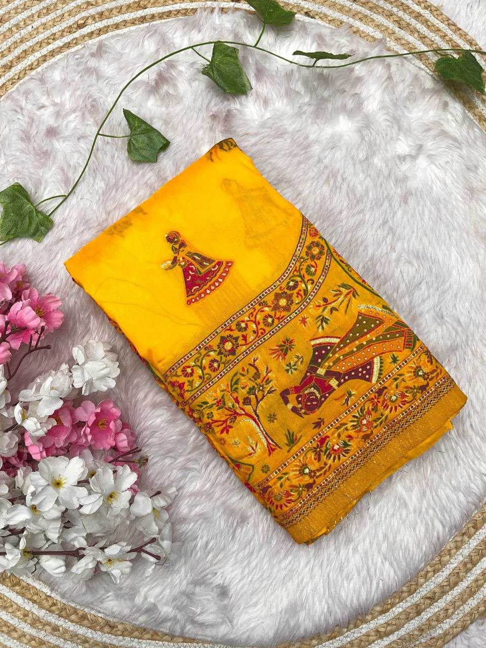 YNF PASHMINA SILK RIN143 497 SAREES WHOLESALE ZARI WORK KASHMIRI SAREES MANUFACTURER