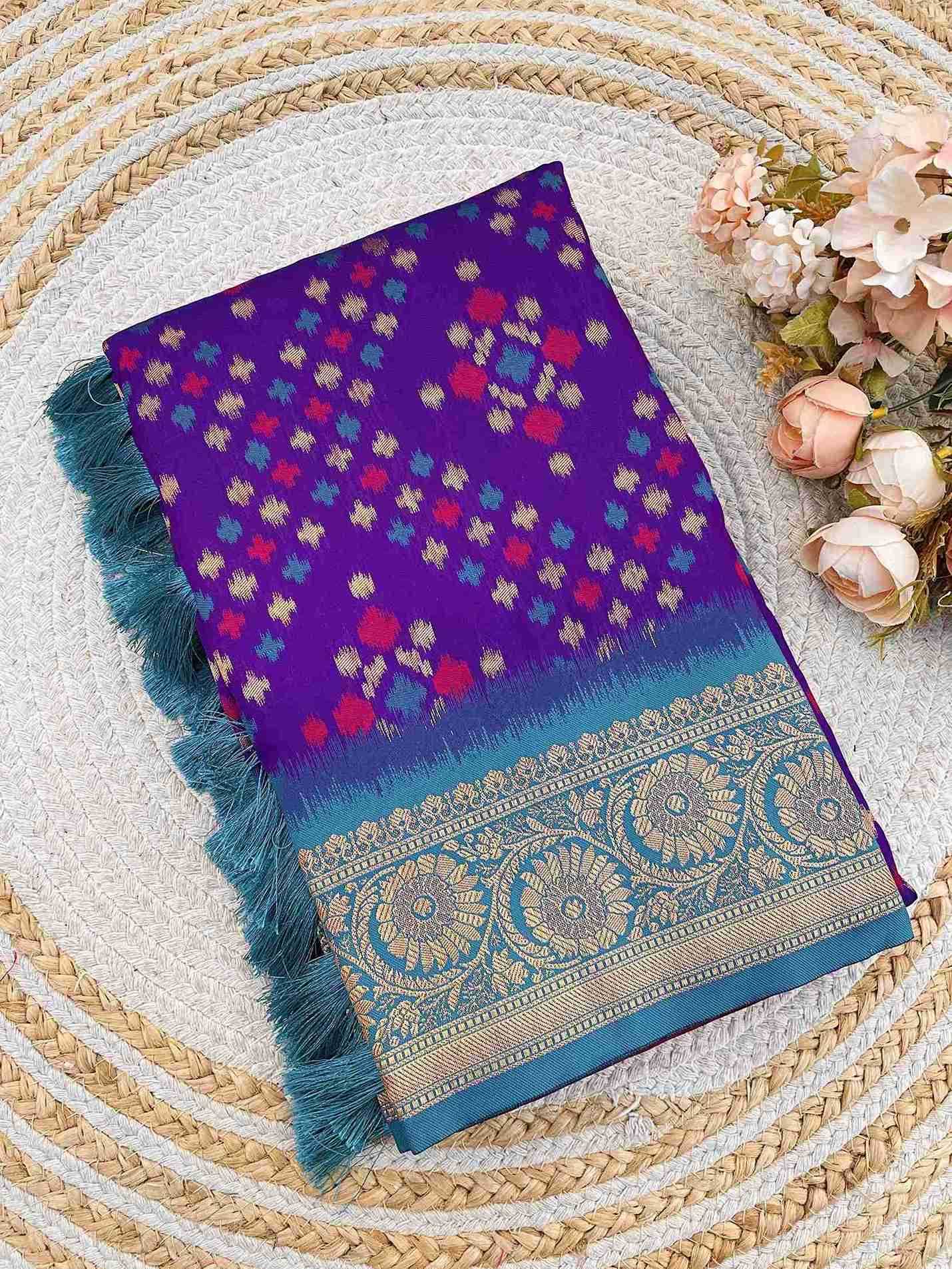 Ynf Patola Silk RIN116 IKKAT PATOLA Silk Sarees Wholesale Patola Sarees Zari Border Silk Sarees Festival Silk Sarees Manufacturer