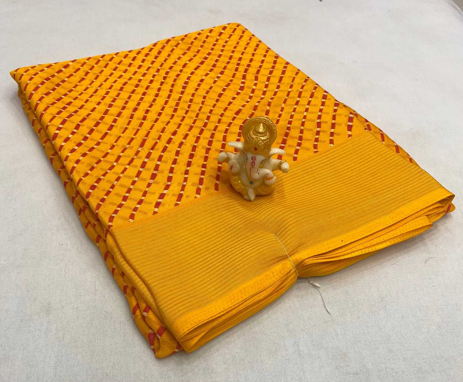 Ynf Pure Bandhej KESH364 JHP07 Sarees Wholesale Fancy Sarees Printed Sarees Leheriya Sarees Manufacturer