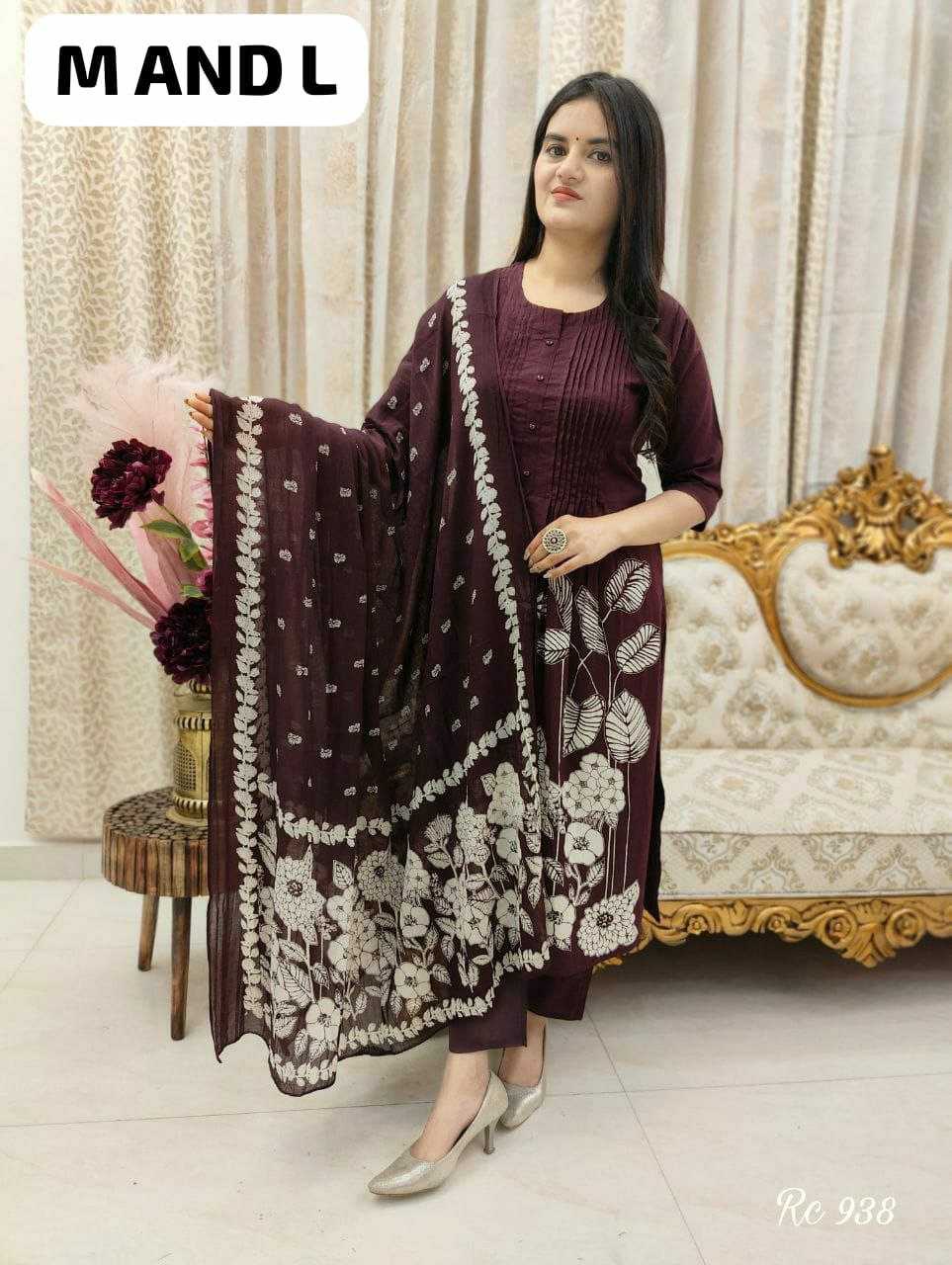 YNF PURE COTTON KESH225 SCN15 SUITS & DRESSES WHOLESALE PRINTED EMBROIDERY ZARI WORK SUITS & DRESSES MANUFACTURER