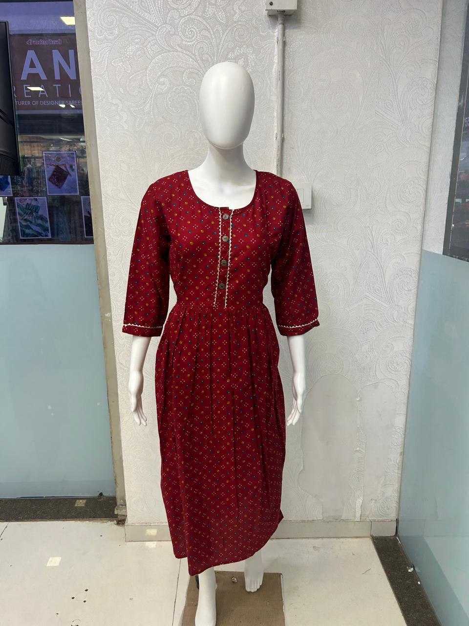 YNF PURE COTTON KESH407 RMT15 GOWNS WHOLESALE FANCY ANARKALI LONG GOWNS MANUFACTURER