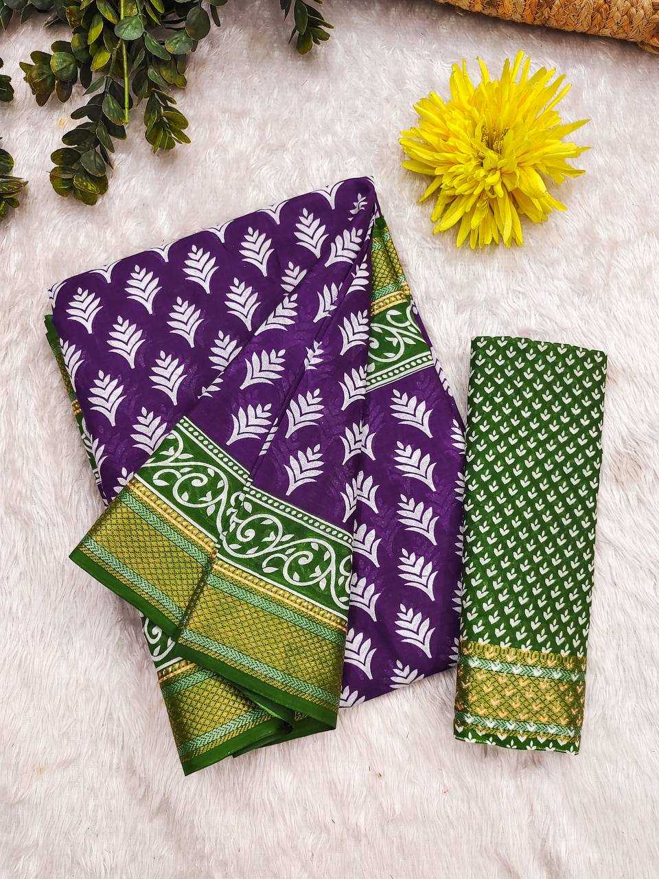 Ynf Pure Soft KESH244 BASANTI Sarees Wholesale Block Print Sarees Traditional Sarees Festive Sarees Manufacturer