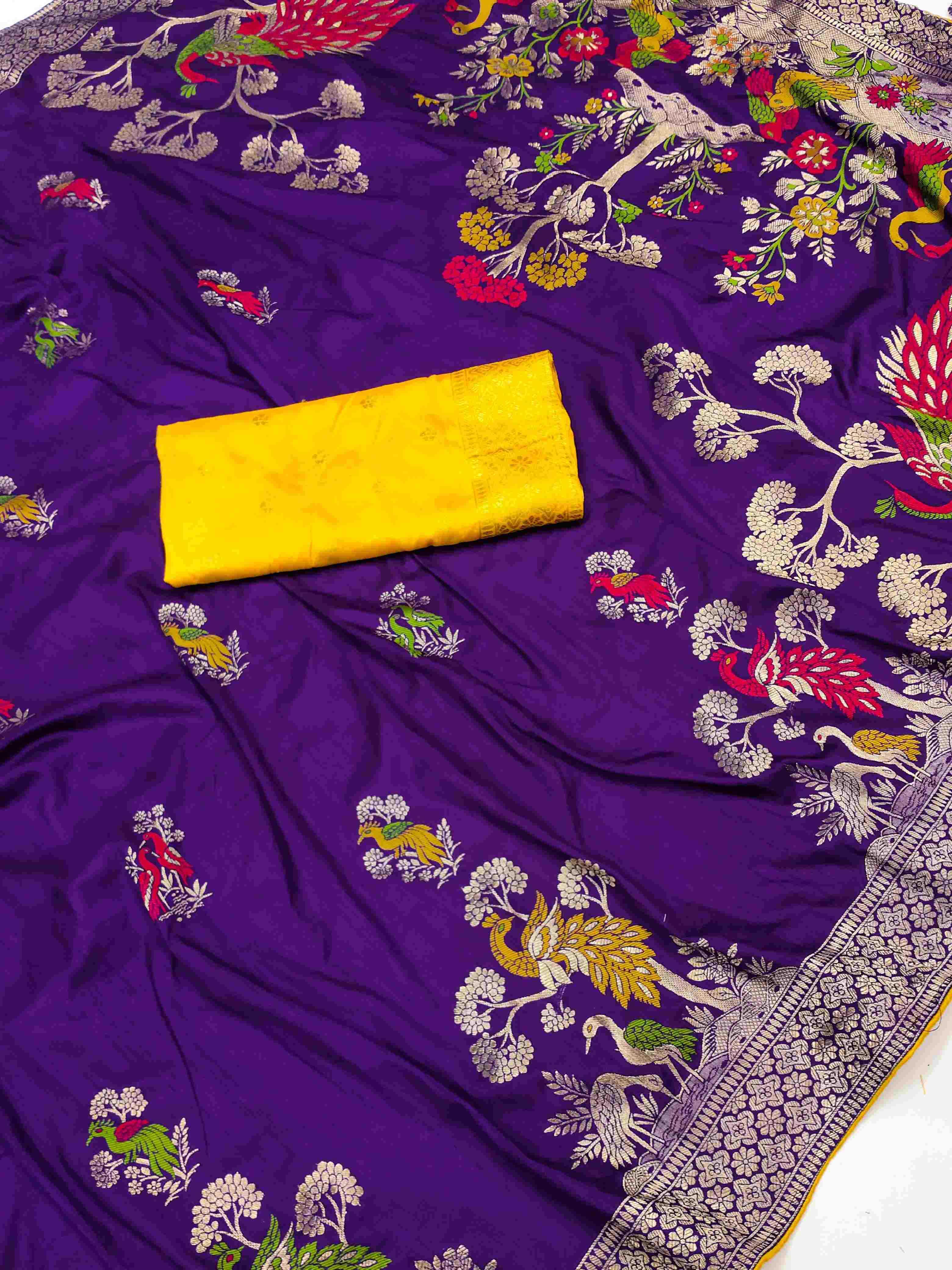 YNF PURE VISCOSE RIN150 Dolla Morni SILK SAREES WHOLESALE DOLA SILK HEAVY SAREE WITH CONTRAST PALLU MANUFACTURER