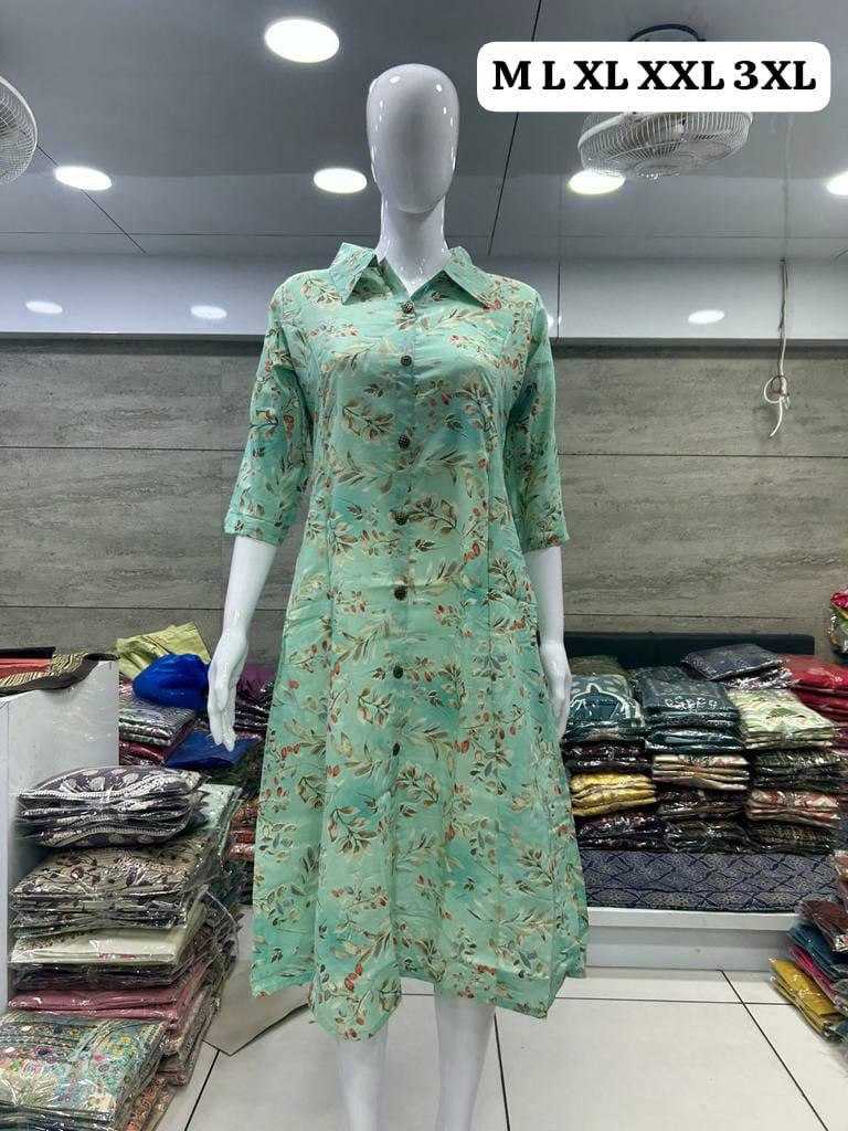 YNF RAYON KESH407 RMT17 KURTI WHOLESALE DESIGNER RAYON FANCY KURTI MANUFACTURER