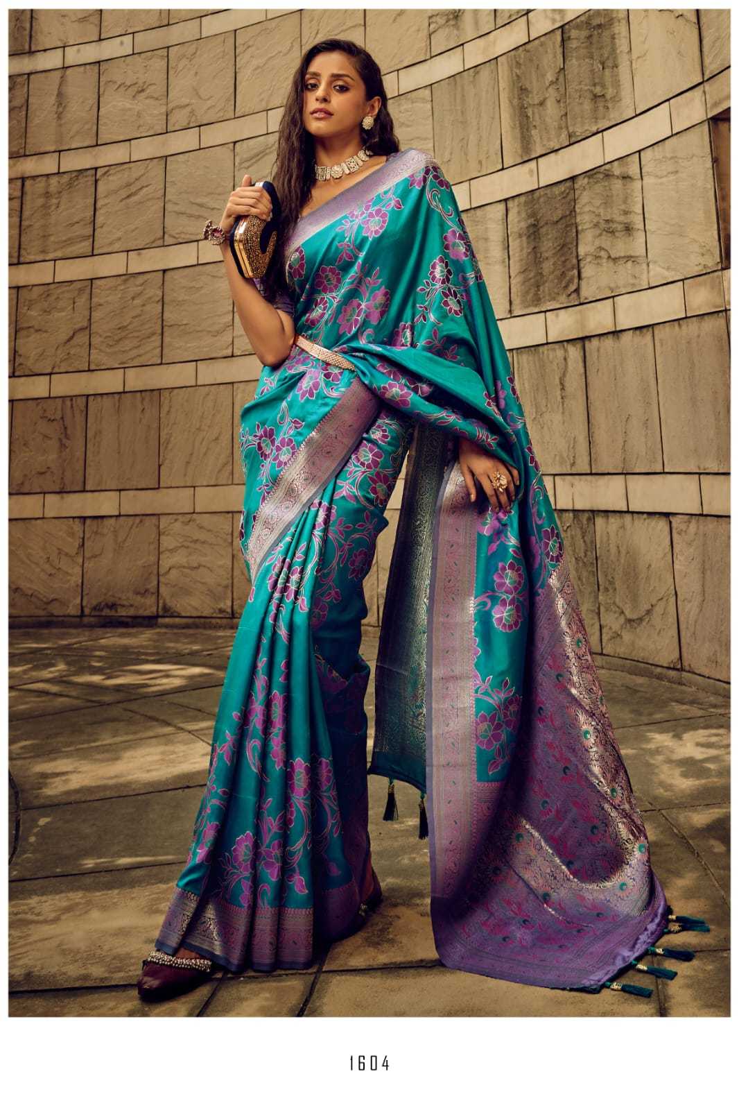 YNF SATIN KRESHVA KESH235 RF CLOTHING BRANDS WHOLESALE SAREE MANUFACTURER