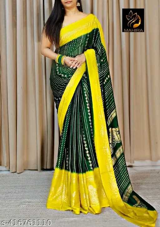 Ynf Silk KESH381 VDP07 Silk Sarees Wholesale Printed Silk Saree Party Wear Silk Sarees Fancy Silk Sarees Manufacturer