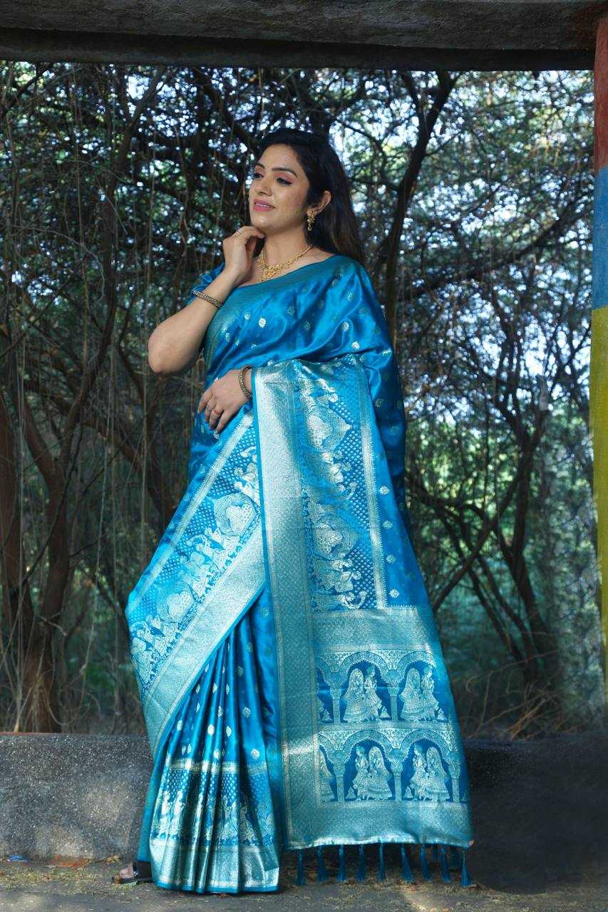 YNF SILK RIN144 BINDIYA SAREE WHOLESALE DESIGNER BRIDAL SILK SAREES MANUFACTURER