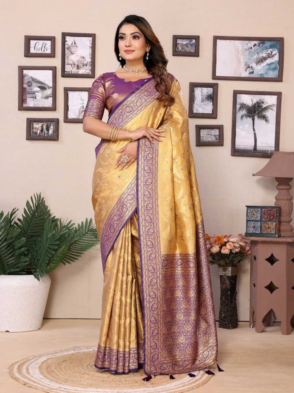 YNF SILK RIN144 Hema SAREE WHOLESALE DESIGNER TISSUE SILK PARTY WEAR SAREES MANUFACTURER 