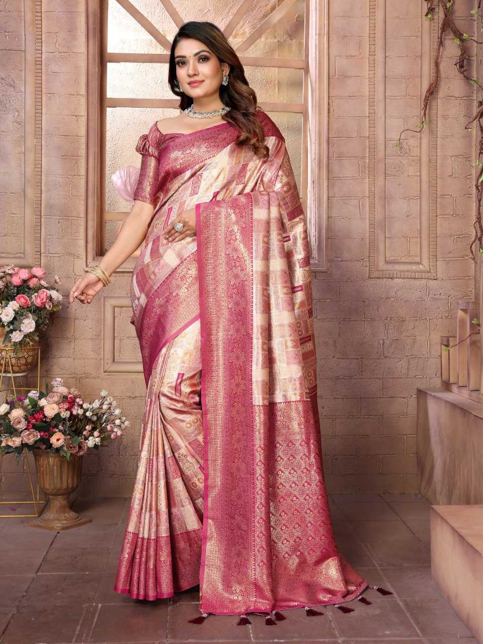 YNF SILK RIN144  Somya SILK SAREES WHOLESALE ZARI BORDER FANCY TRADITIONAL SAREES MANUFACTURER