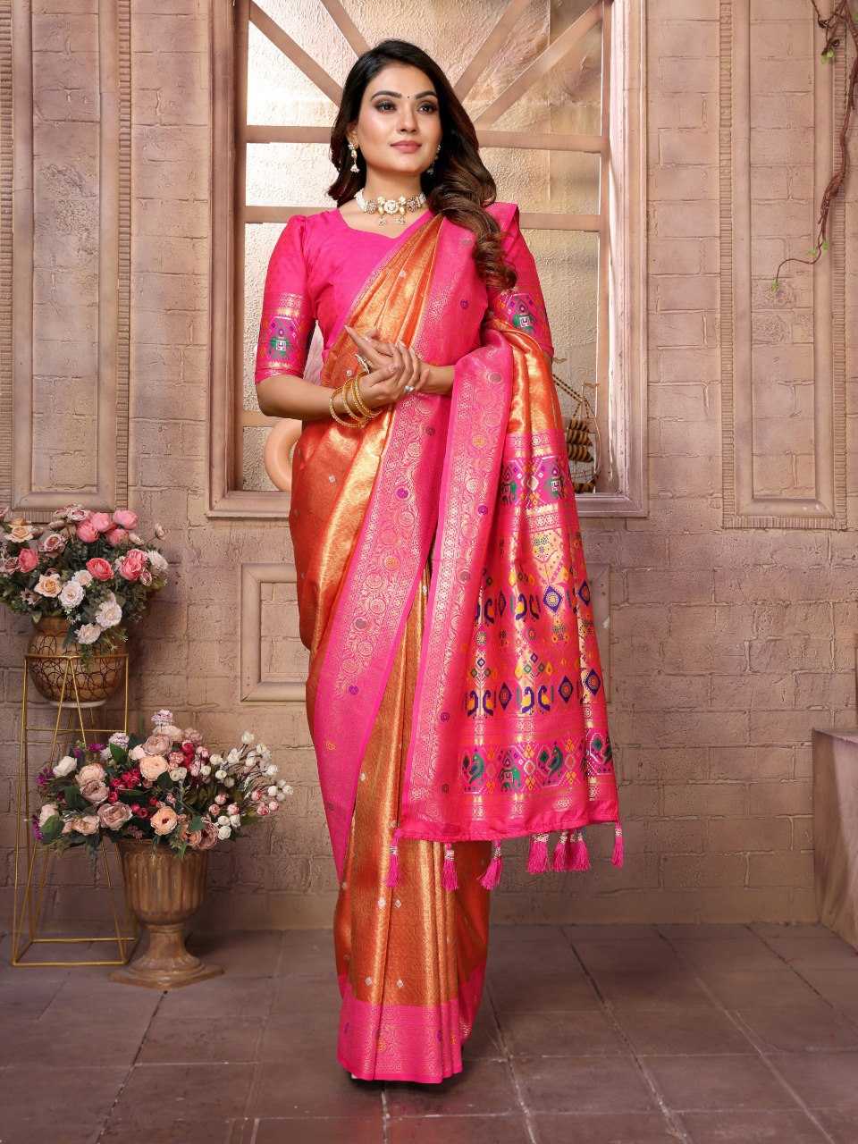 YNF SILK RIN144 Vimla SAREE WHOLESALE DESIGNE TISSUE SILK SAREES MANUFACTURER