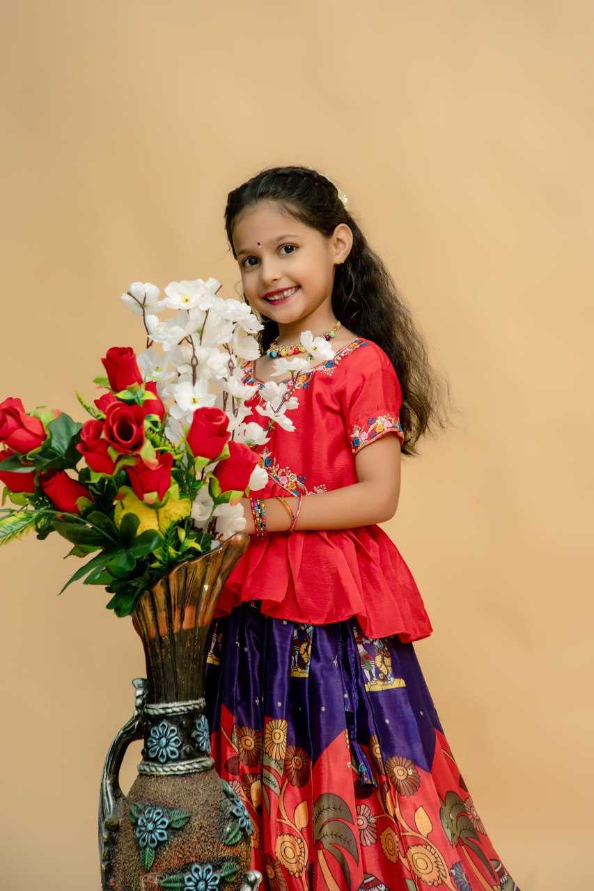 Ynf soft chinon KESH109 RRKT93 Kids Wear Wholesale Kids Lehenga Kids Traditional Outfits Baby Girl Lehenga Manufacturer