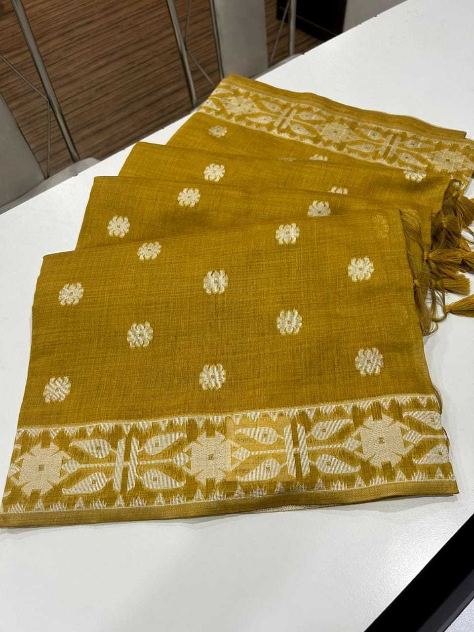 YNF SOFT JAMDANI KESH171 RIS11 SAREE WHOLESALE LADIES COTTON FANCY SAREE MANUFACTURER