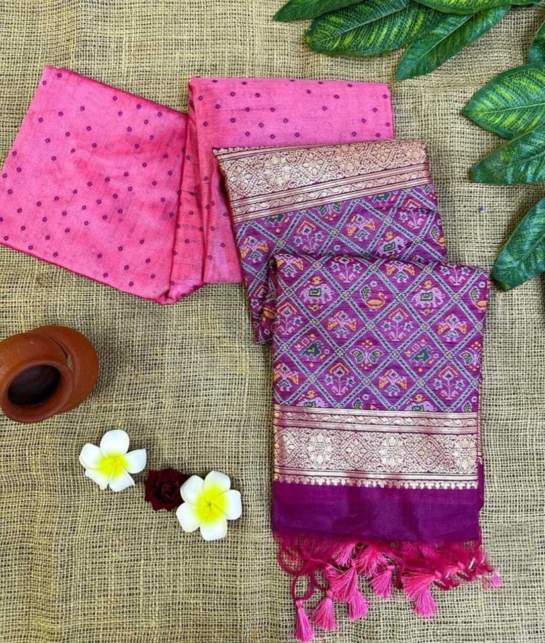 Ynf Soft Silk KESH166 TULSI PATOLA 1 Silk Sarees Wholesale Soft Silk Sarees Patola Sarees Zari Border Silk Sarees Manufacturer