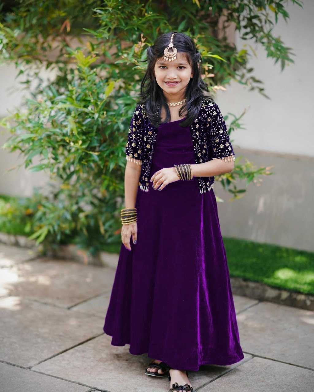 Ynf Velvet KESH109 RRKT96 Kids Wear Wholesale Kids Lehenga Kids Suit Kids Festive Wear Manufacturer