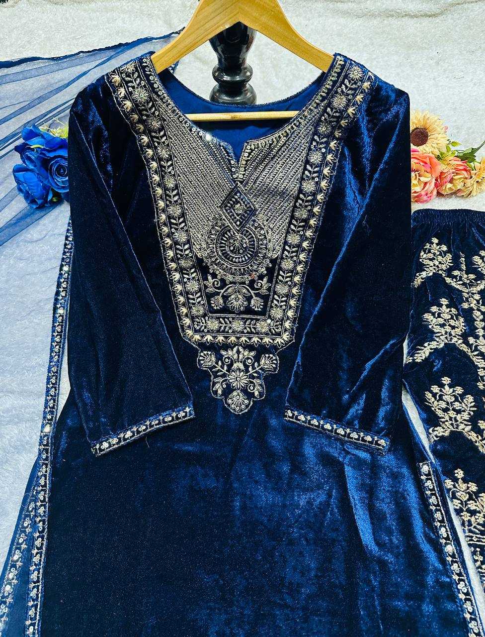 Ynf Velvet KESH147 232 Suits & Dresses Wholesale Ladies Suits Kashmiri Suits Embroidery Suits Manufacturer