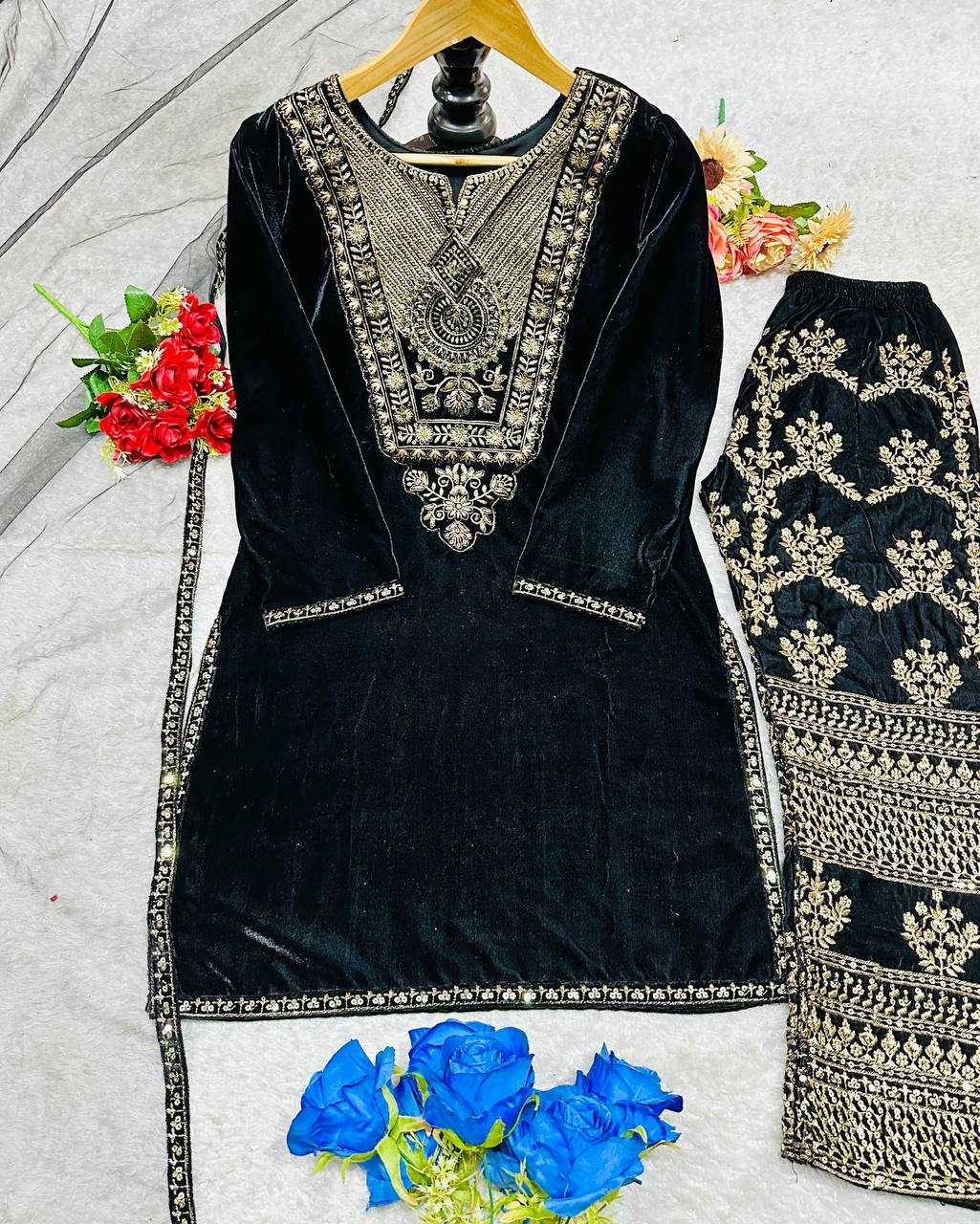 Ynf Velvet KESH147 232 Suits & Dresses Wholesale Ladies Suits Kashmiri Suits Embroidery Suits Manufacturer