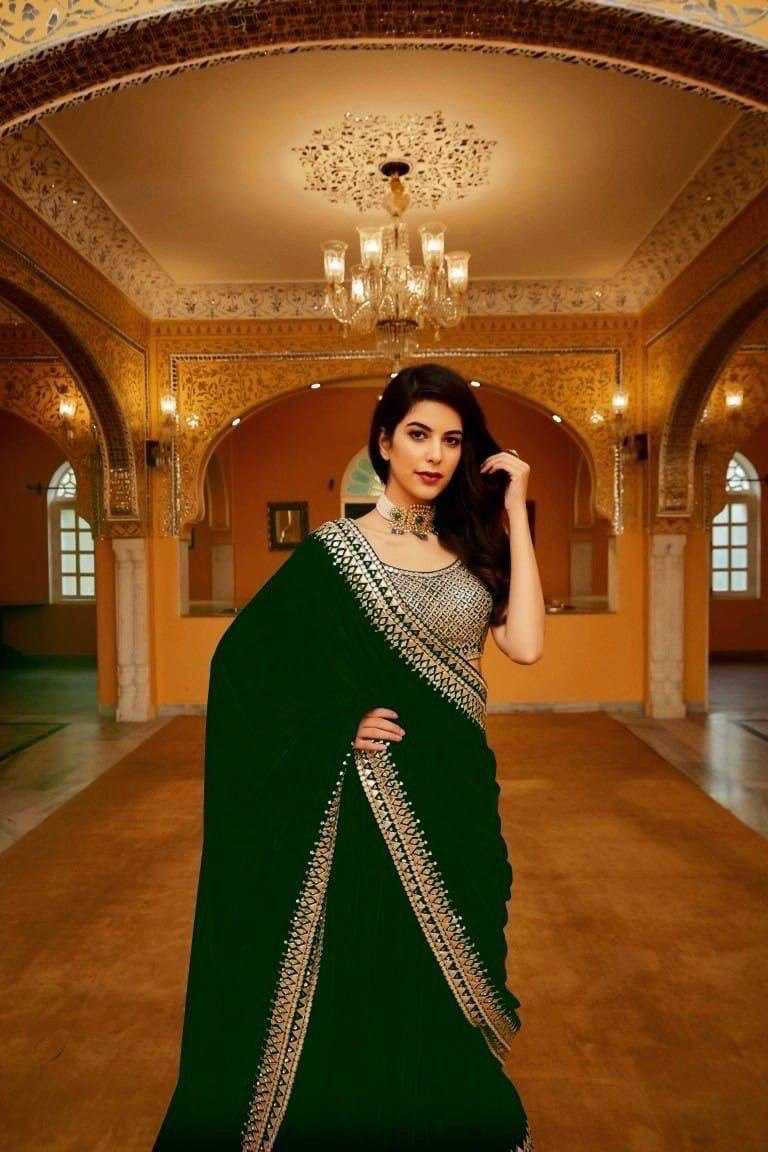 Ynf Velvet KESH413 331 Sarees Wholesale Fancy Sarees Velvet Sarees Embroidered Sarees Manufacturer