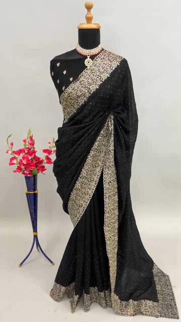 Ynf Vichitra Silk KESH336 PNF01 Silk Sarees Wholesale Heavy Silk Sarees Designer Silk Sarees Embroidered Silk Sarees Manufacturer