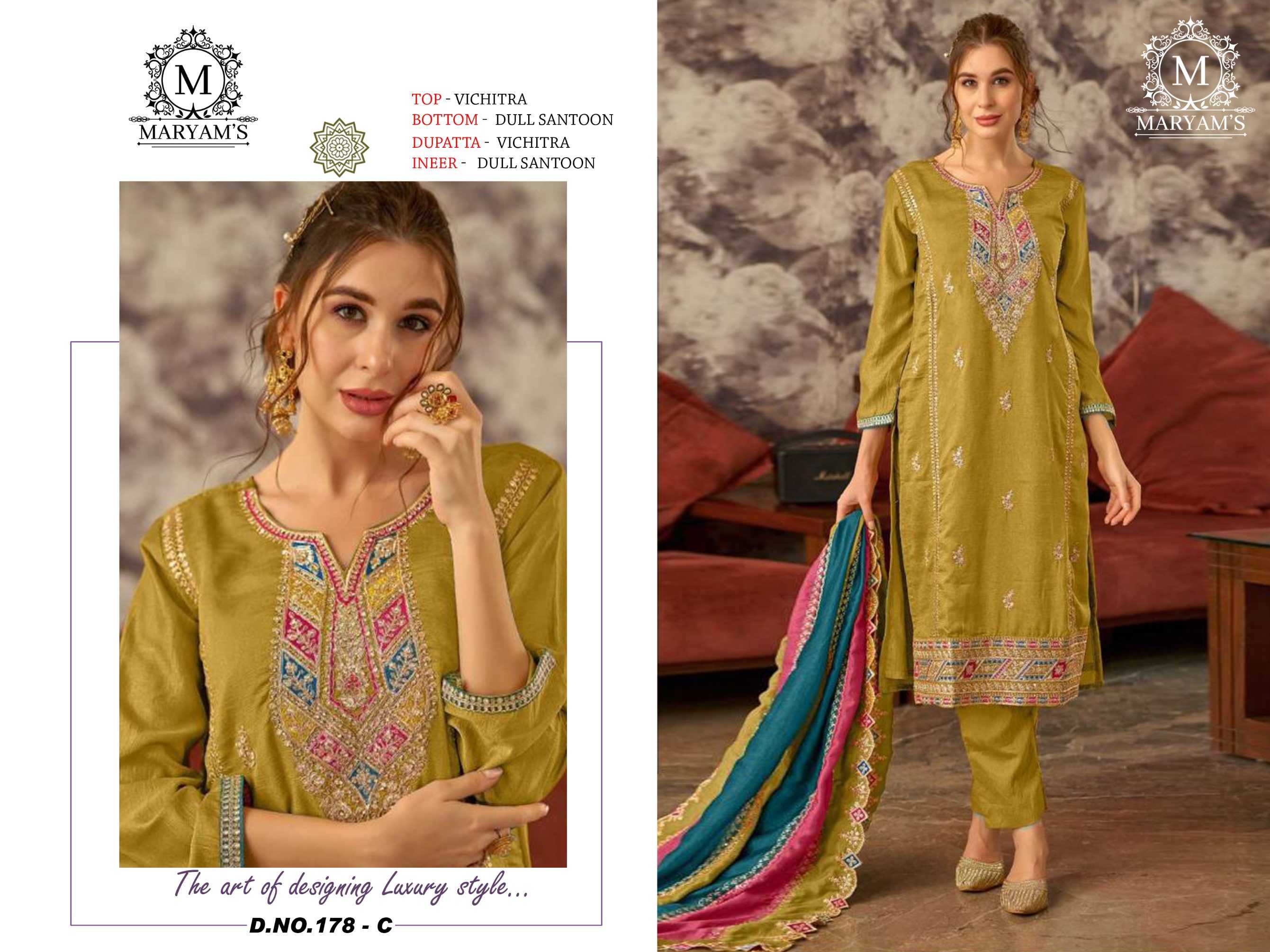 Ynf Vichitra Silk RIN129 178 Suits & Dresses Wholesale Embroidery Suits Zari Work Suit Silk Suits Manufacturer