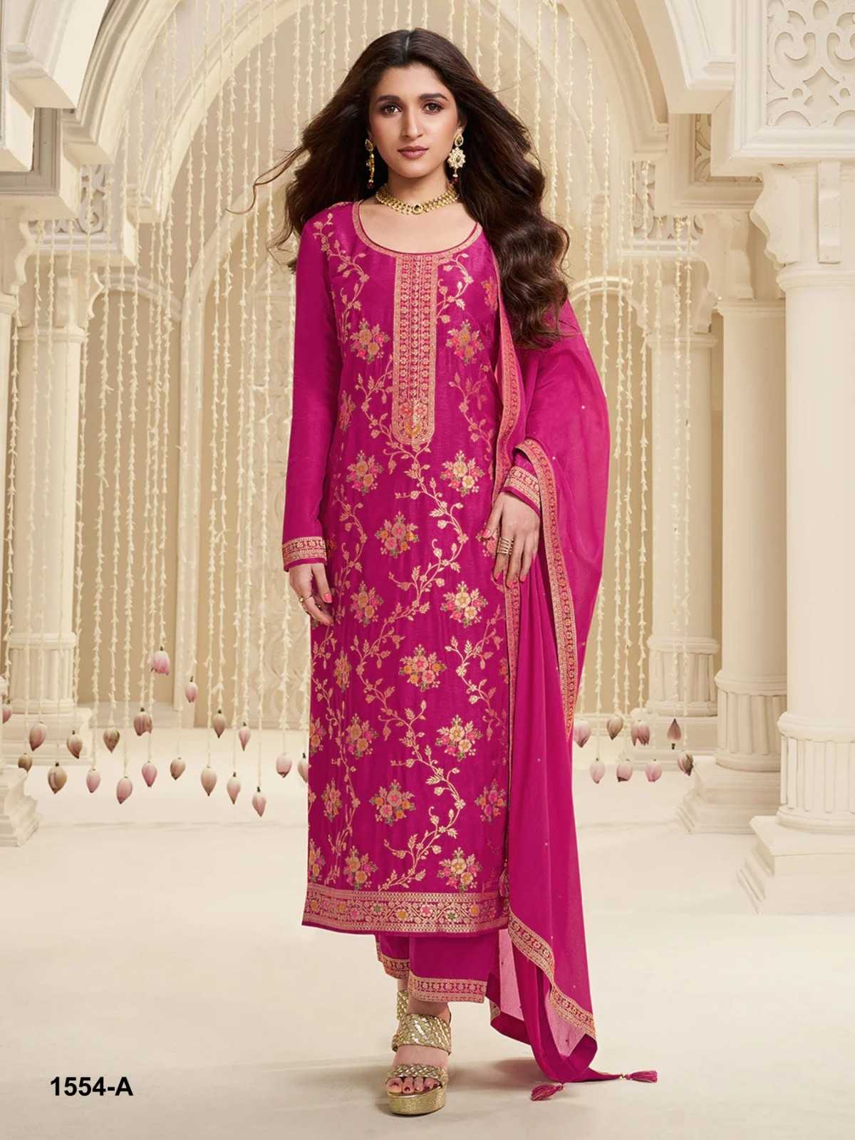 Ynf Viscose KESH379 1554 Suits & Dresses Wholesale Ladies Suits Embroidery Suits Semi Stitched Suits Manufacturer