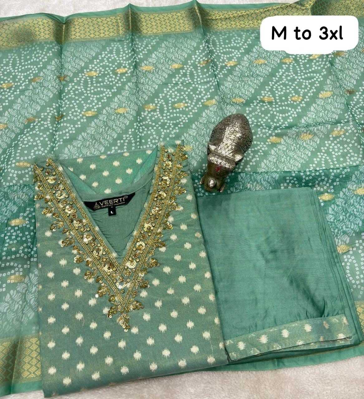 Ynf Banarasi Soft Silk KESH375 VRS10 Kurti Wholesale Fancy Kurti Silk Kurtis Kurti With Pants Manufacturer