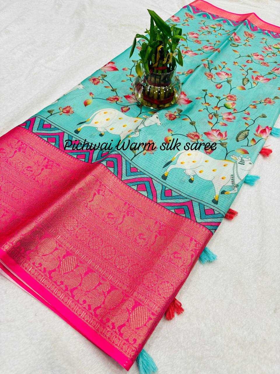 Ynf Banarasi Warm silk RIN124 RIE36 Sarees Wedding Collections Festive Collections Wholesale Party Wear Sarees Kalamkari Sarees Silk Sarees Manufacturer