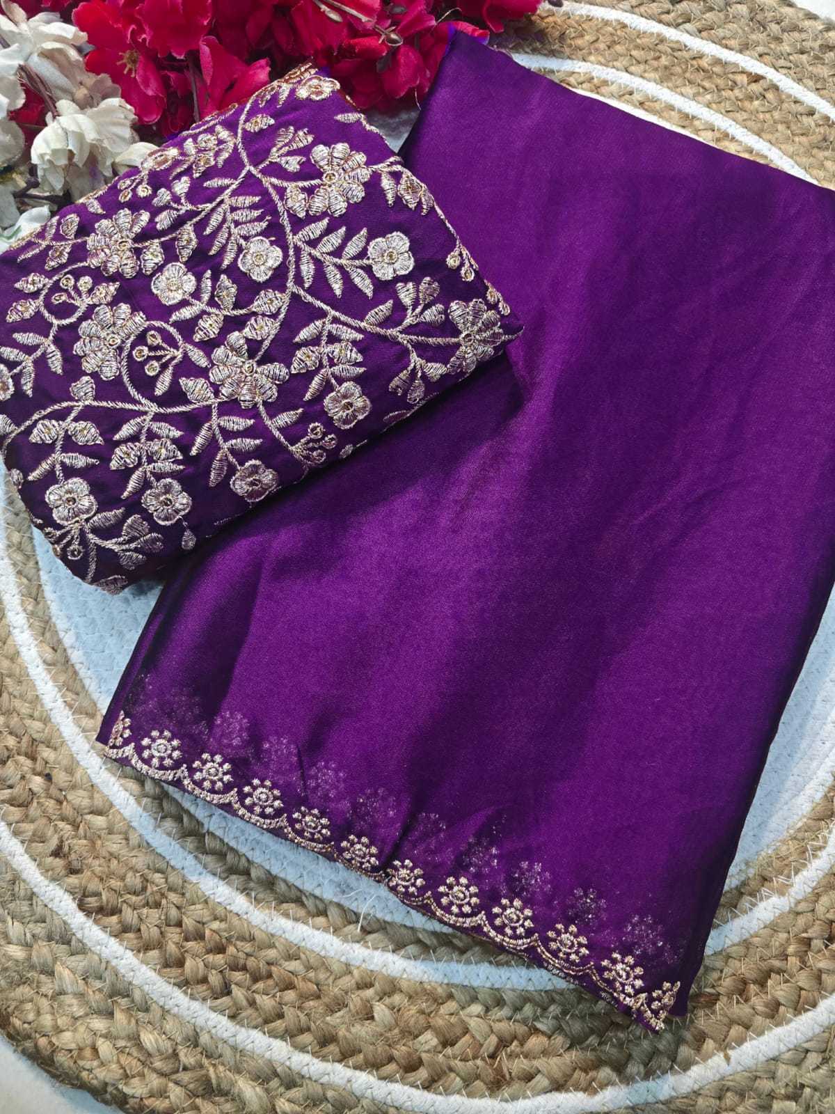 Ynf Chiffon KESH195 KRF34 Sarees Karwa Chauth Sarees Festive Collections Wholesale Sequence Sarees Embroidered Sarees Heavy Work Sarees Manufacturer