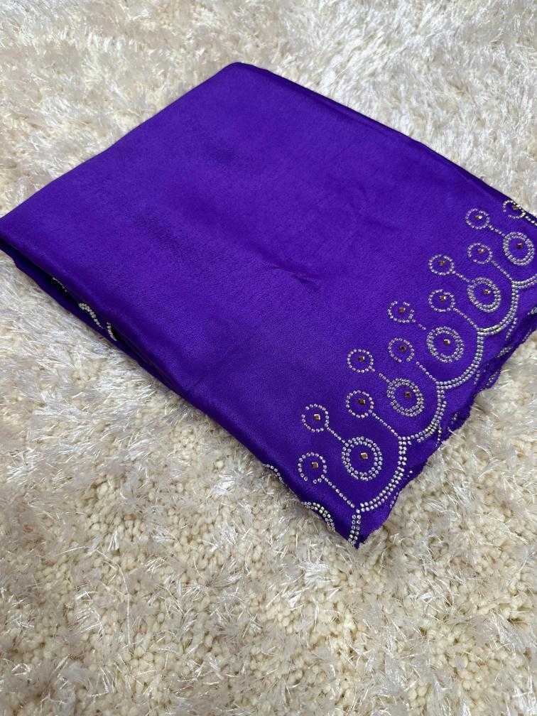 Ynf Chinon Silk RIN104 APE138 Silk Sarees Durga Pooja Sarees Wedding Collections Wholesale Designer Silk Sarees Fancy Silk Sarees Silk Sarees With Stone Work Manufacturer