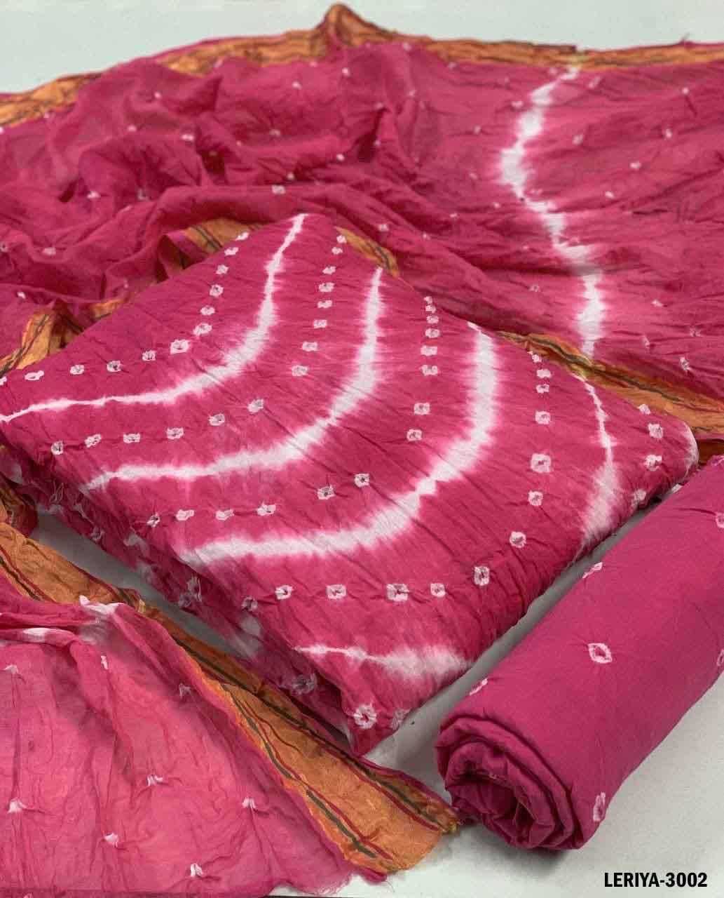 Ynf Cotton KESH197 LERIYA Suits & Dresses Diwali Collections Rakhi Collections Wholesale Cotton Suits Bandhani Suits Handwork Suits Manufacturer