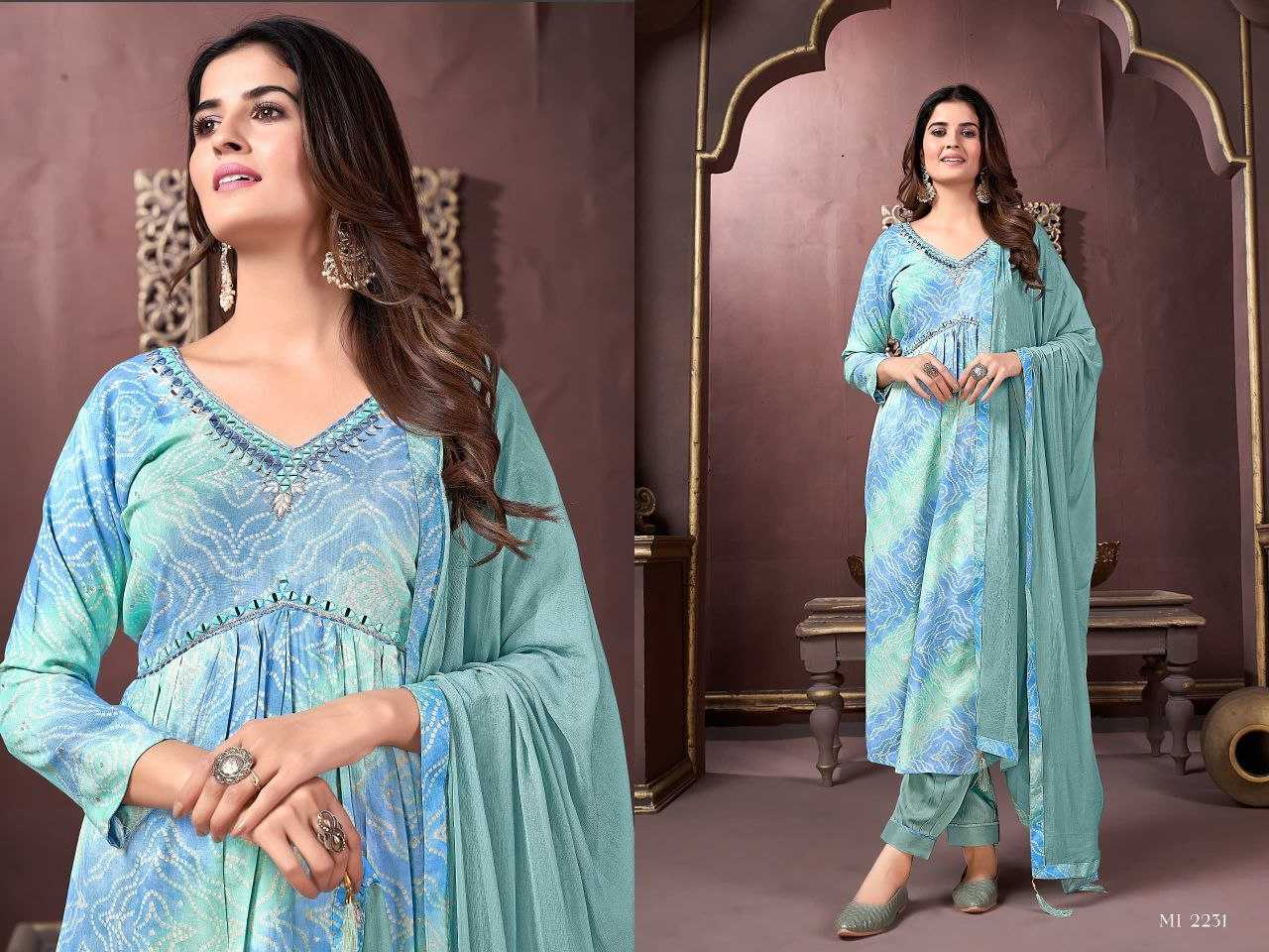 Ynf Cotton KESH354 GRM06 Suits & Dresses Wholesale Ladies Suits Alia Cut Suits Party wear suits Zari Work Suit Manufacturer