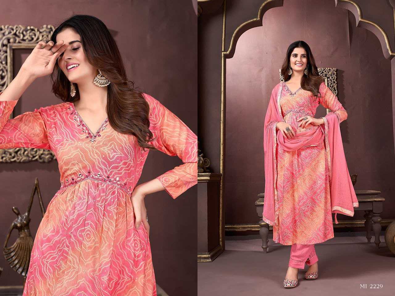 Ynf Cotton KESH354 GRM06 Suits & Dresses Wholesale Ladies Suits Alia Cut Suits Party wear suits Zari Work Suit Manufacturer