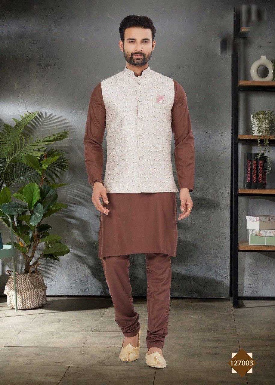 Ynf Cotton KESH358 Wedding Collection Vol 127 Mens Wear Diwali Collections Wedding Collections Wholesale Mens Kurtas Men Kurta Pajama Wedding Outfits Manufacturer