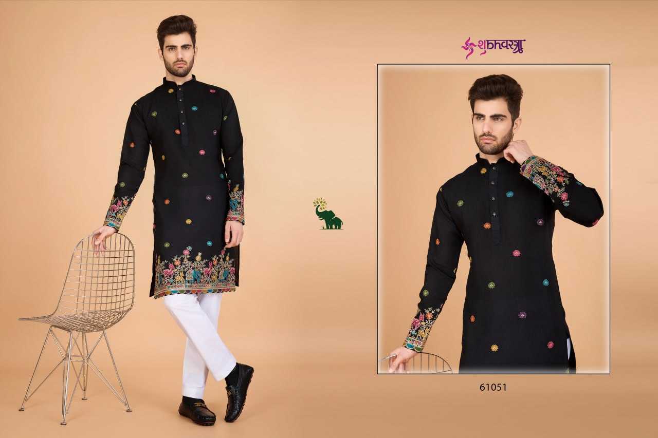 Ynf Cotton KESH417 SANSKRUTI STYLES Mens Wear Diwali Collections Festive Collections Wholesale Mens Kurtas Casual Wear Men Cotton Kurta Manufacturer