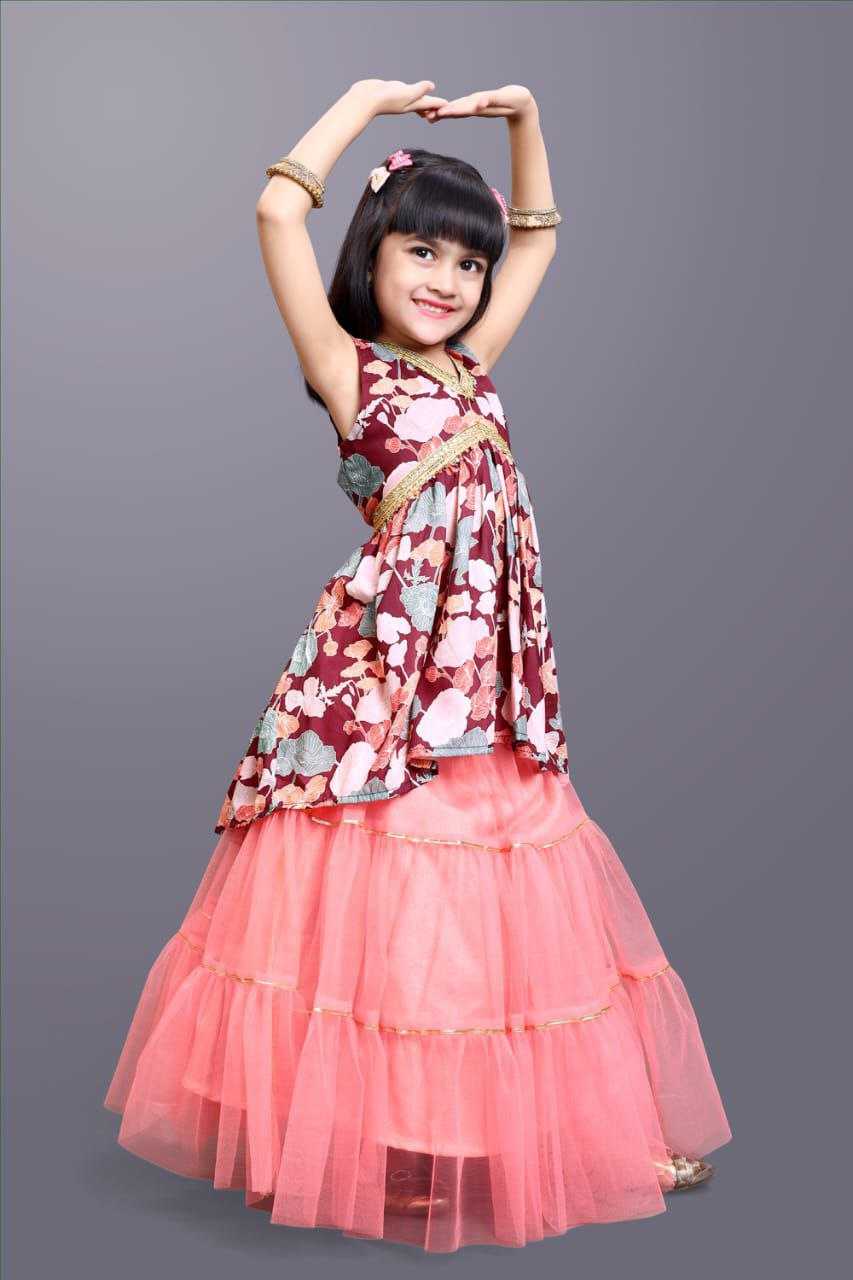 Ynf Cotton KESH461 71 Kids Wear Wedding Collections Festive Collections Wholesale Kids Lehenga Girls Kurti Kids Wedding Outfits Manufacturer