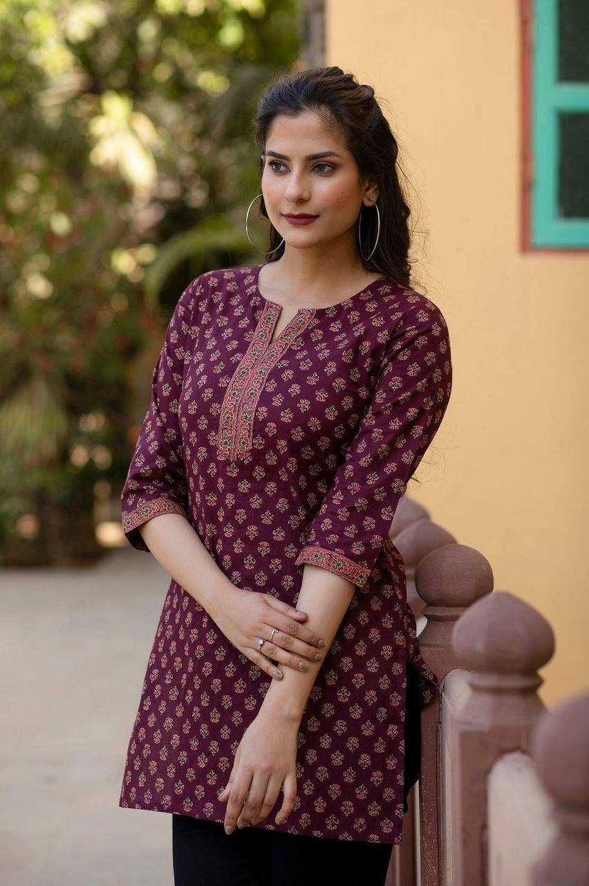 Ynf Cotton RIN125 Blush 2.0 Kurti Diwali Collections Festive Collections Wholesale Festive Kurtis Printed Kurtis Cotton Kurtis Manufacturer