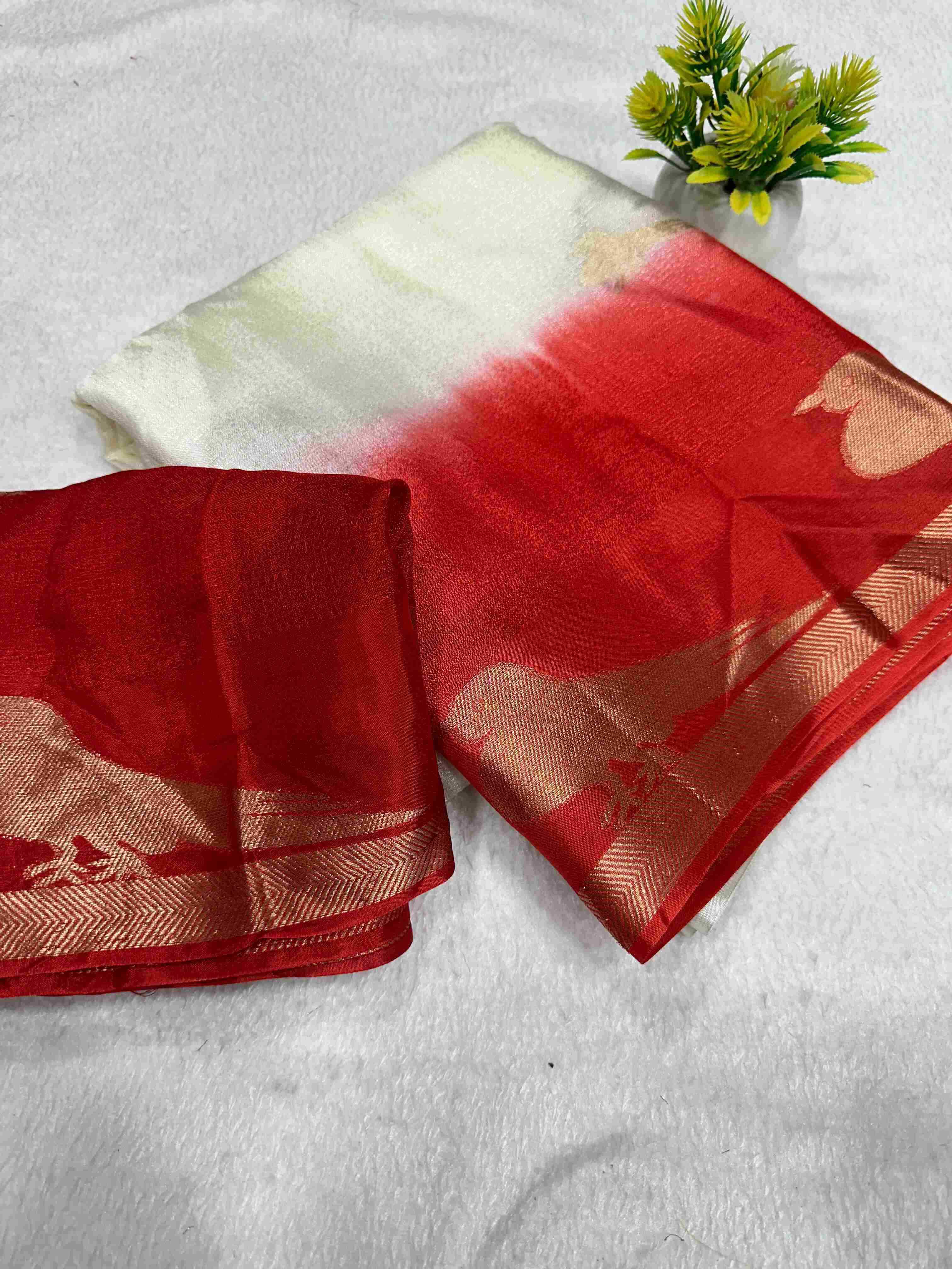 Ynf Crepe Silk RIN104 Parrot Silk Sarees Silk Sarees Festive Collections Wholesale Party Wear Sarees Crepe Silk Saree Silk Sarees With Blouse Manufacturer