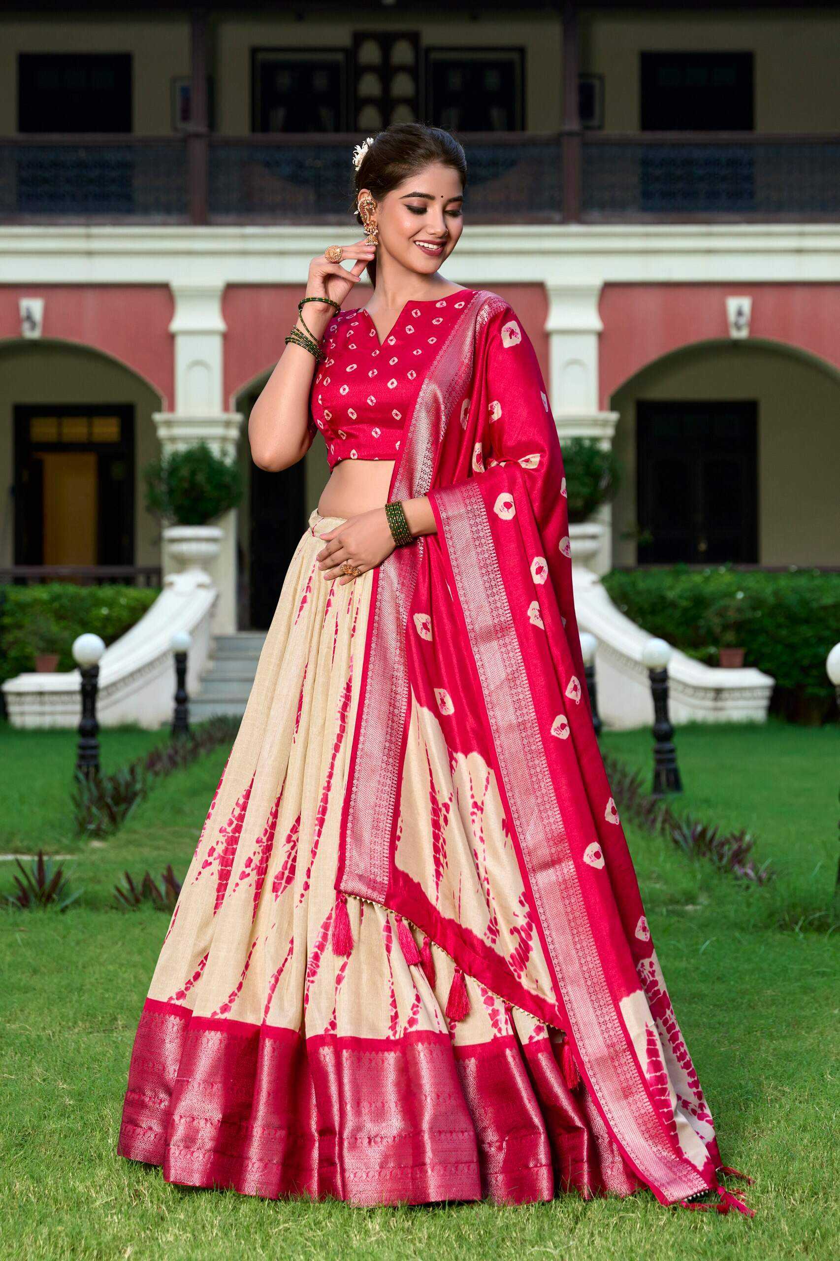 Ynf Dola Silk KESH134 RAASHI Lehengas Wedding Collections Festive Collections Wholesale Silk Lehenga Lehenga With Dupatta Lehenga With Blouse Manufacturer