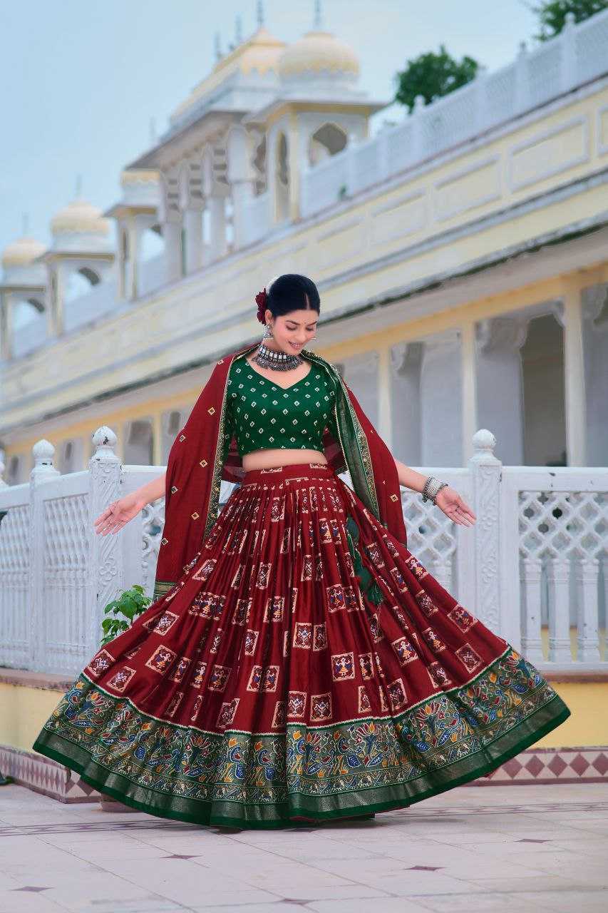 Ynf Dola Silk KESH243 Mor Lehengas Wholesale Traditional Lehenga Silk Lehenga Chaniya Choli Manufacturer