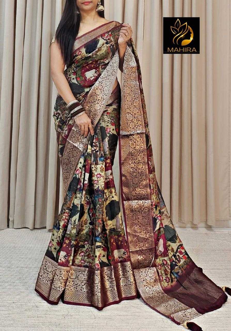 Ynf Dola Silk KESH418 MKD30 Sarees Silk Sarees Wedding Collections Wholesale Fancy Sarees Dola Silk Sarees Kalamkari Sarees Manufacturer