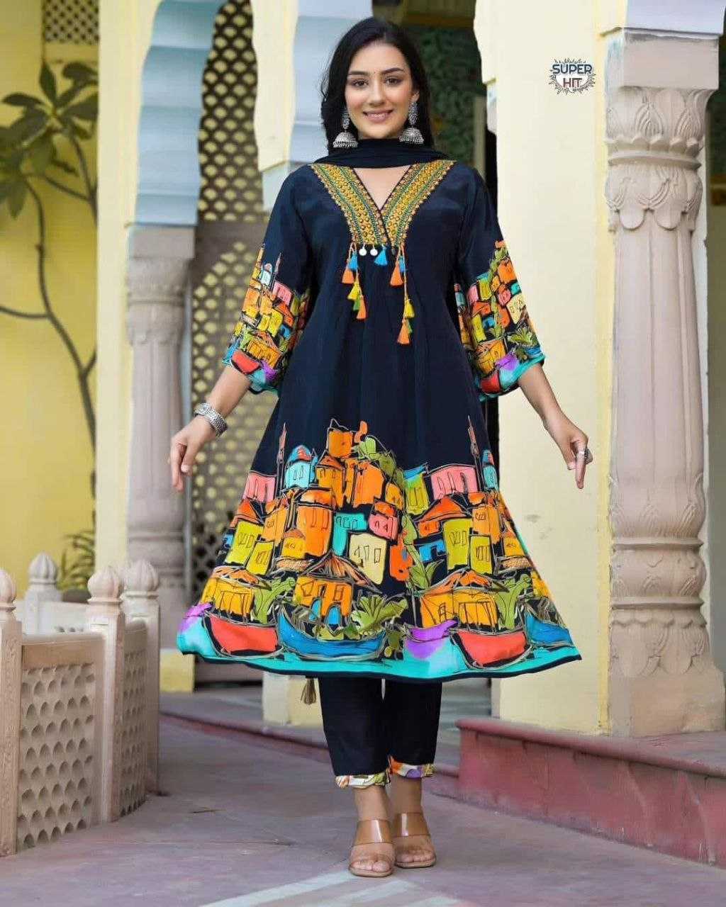 Ynf Georgette KESH354 GRM04 Suits & Dresses Wholesale Ladies Suits Printed Suits Embroidery Suits Manufacturer